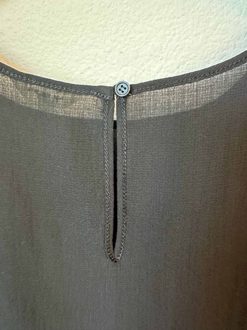 New! MAX STUDIO Pintucked Floral Lace Sheer Tank - Picture 11 of 16